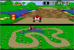 Pantallazo de Super Mario Kart (Europa) para Super Nintendo