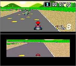 Pantallazo de Super Mario Kart para Super Nintendo