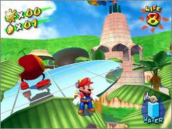 Pantallazo de Super Mario Sunshine para GameCube