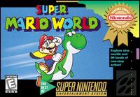 Caratula de Super Mario World para Super Nintendo