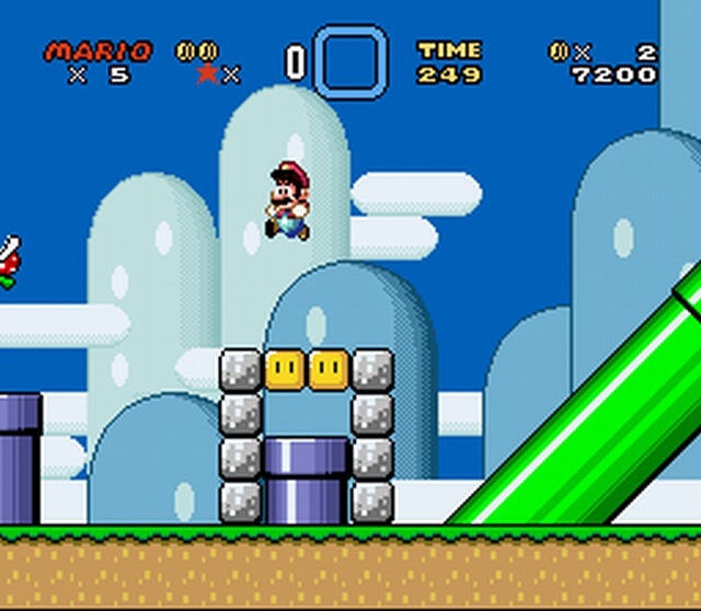 Pantallazo de Super Mario World para Super Nintendo