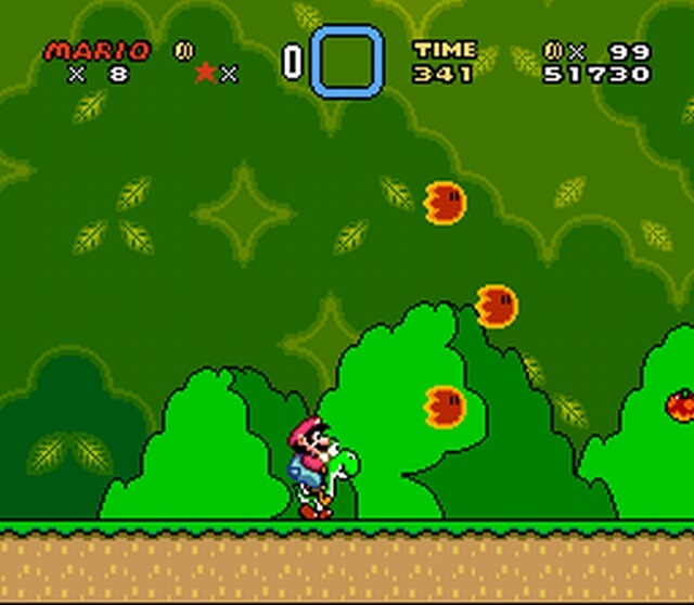 Pantallazo de Super Mario World para Super Nintendo