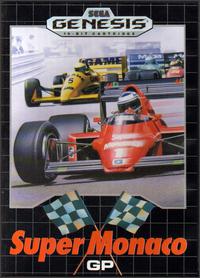 Caratula de Super Monaco GP para Sega Megadrive