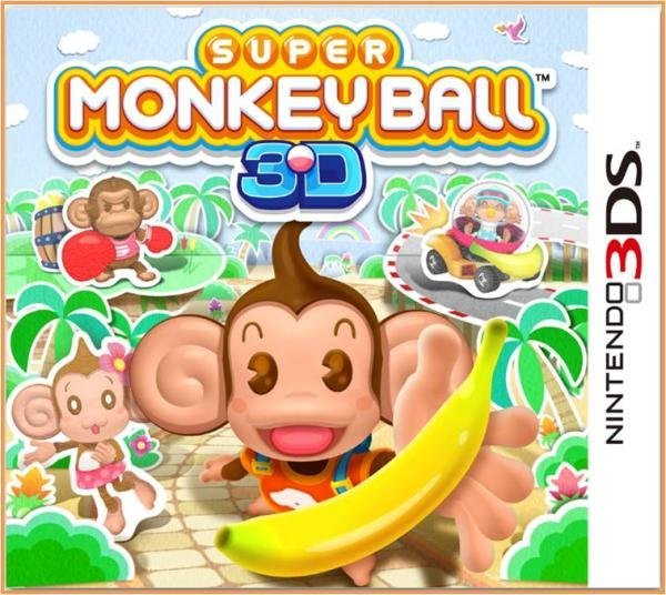 Caratula de Super Monkey Ball 3D para Nintendo 3DS