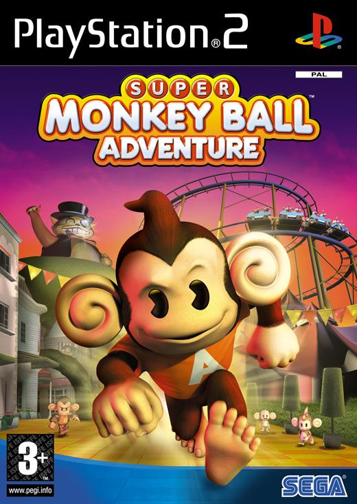 Caratula de Super Monkey Ball Adventure para PlayStation 2