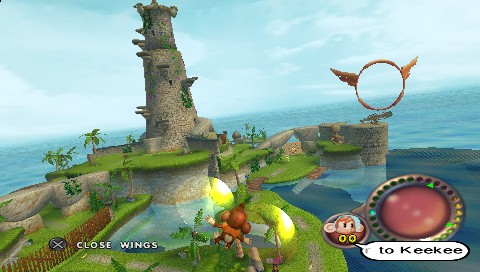 Pantallazo de Super Monkey Ball Adventure para PSP