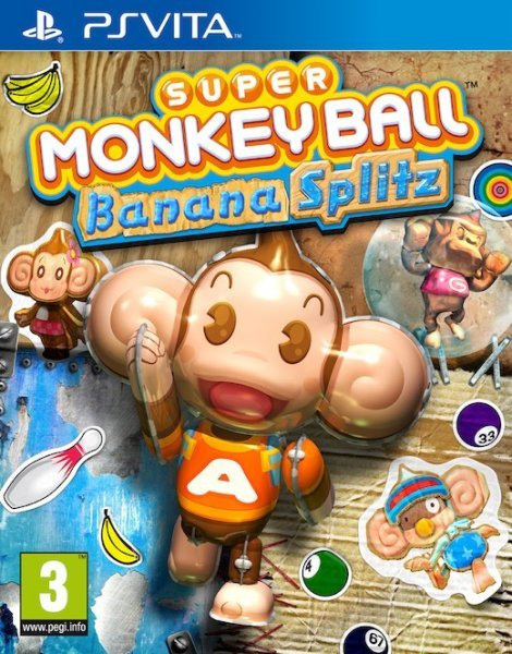 Caratula de Super Monkey Ball Banana Splitz para PS Vita