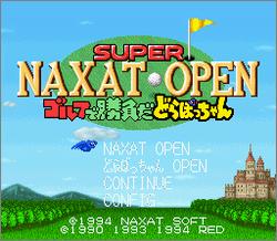 Pantallazo de Super Naxat Open Golf (Japonés) para Super Nintendo