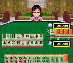 Pantallazo de Super Nichibutsu Mahjong 3: Yoshimoto Gekijyo Hen (Japonés) para Super Nintendo