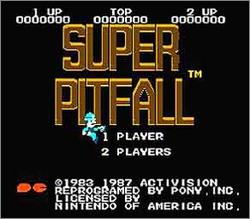 Pantallazo de Super Pitfall para Nintendo (NES)