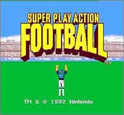 Pantallazo de Super Play Action Football para Super Nintendo