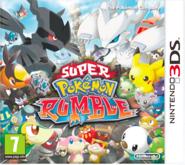 Caratula de Super Pokemon Rumble para Nintendo 3DS