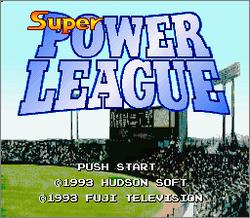 Pantallazo de Super Power League (Japonés) para Super Nintendo