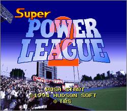 Pantallazo de Super Power League 2 (Japonés) para Super Nintendo