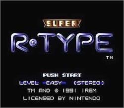 Pantallazo de Super R-Type para Super Nintendo