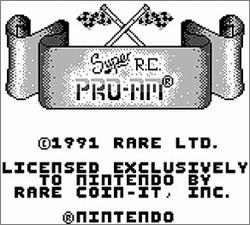 Pantallazo de Super R.C. Pro-Am para Game Boy