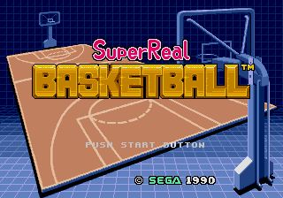 Pantallazo de Super Real Basketball (Japonés) para Sega Megadrive