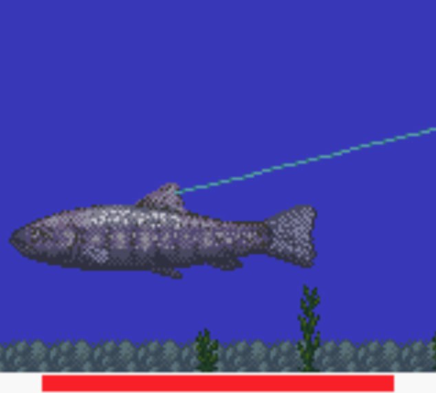 Pantallazo de Super Real Fishing para Game Boy Color