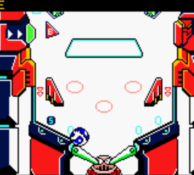 Pantallazo de Super Robot Pinball para Game Boy Color