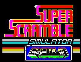 Pantallazo de Super Scramble Simulator para Spectrum