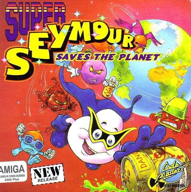 Caratula de Super Seymour Saves the Planet para Amiga