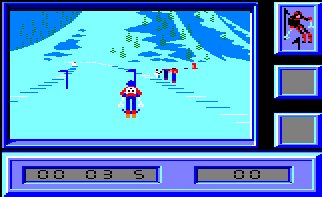 Pantallazo de Super Ski para Amstrad CPC