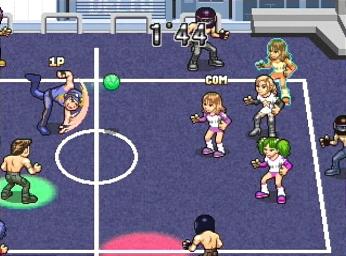 Pantallazo de Super Slammin' Dodgeball para PlayStation