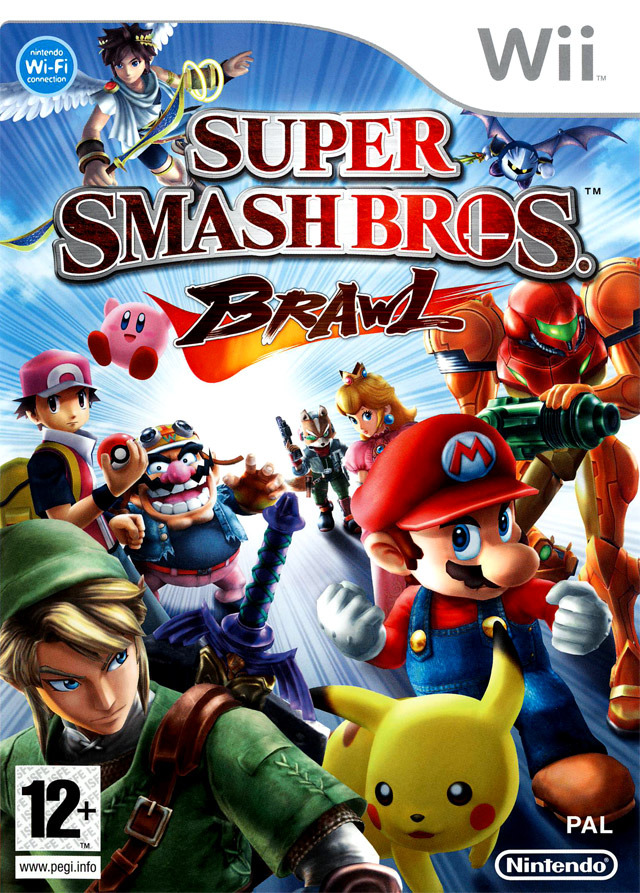 Caratula de Super Smash Bros. Brawl para Wii