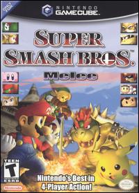 Caratula de Super Smash Bros. Melee para GameCube
