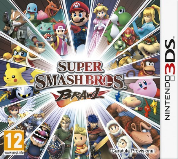 Caratula de Super Smash Bros para Nintendo 3DS