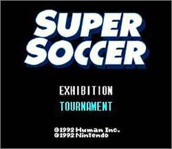 Pantallazo de Super Soccer para Super Nintendo
