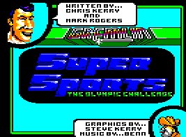 Pantallazo de Super Sports / Olympic Challenge para Amstrad CPC