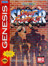 Caratula de Super Street Fighter II para Sega Megadrive