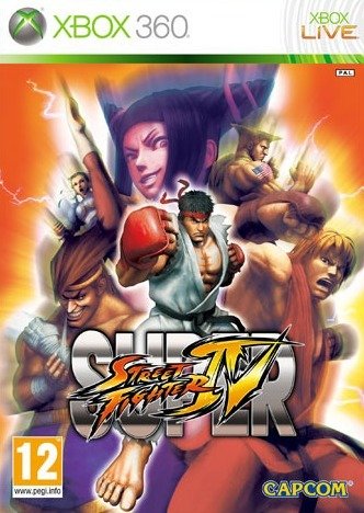 Caratula de Super Street Fighter IV para Xbox 360