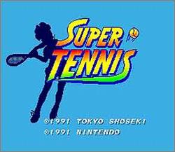 Pantallazo de Super Tennis para Super Nintendo