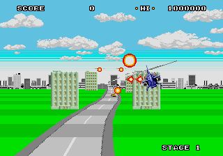 Pantallazo de Super Thunder Blade para Sega Megadrive