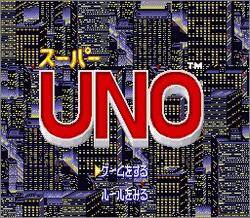 Pantallazo de Super UNO (Japonés) para Super Nintendo