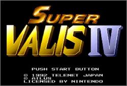 Pantallazo de Super Valis IV para Super Nintendo