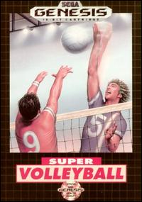 Caratula de Super Volleyball para Sega Megadrive