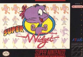 Caratula de Super Widget para Super Nintendo