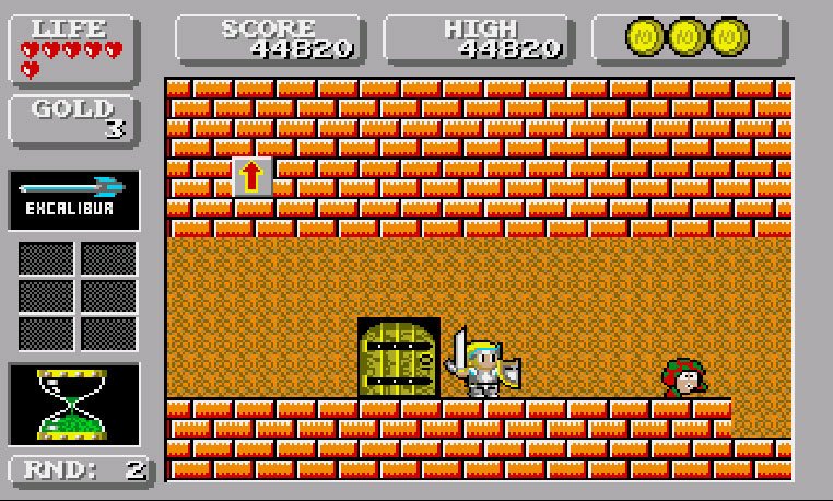 Pantallazo de Super Wonder Boy in Monster Land para Amiga