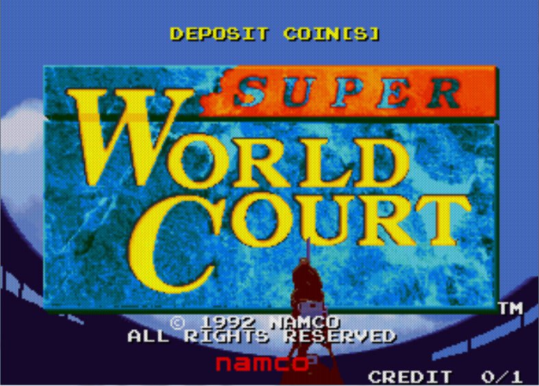 Pantallazo de Super World Court para M.A.M.E.