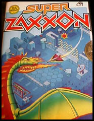 Caratula de Super Zaxxon para Commodore 64