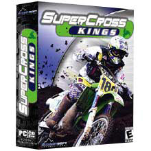 Caratula de SuperCross Kings para PC