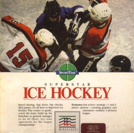 Caratula de SuperStar Ice Hockey para PC