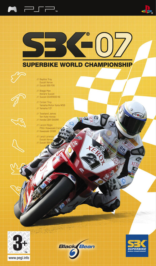Caratula de Superbike World Championship 07 para PSP
