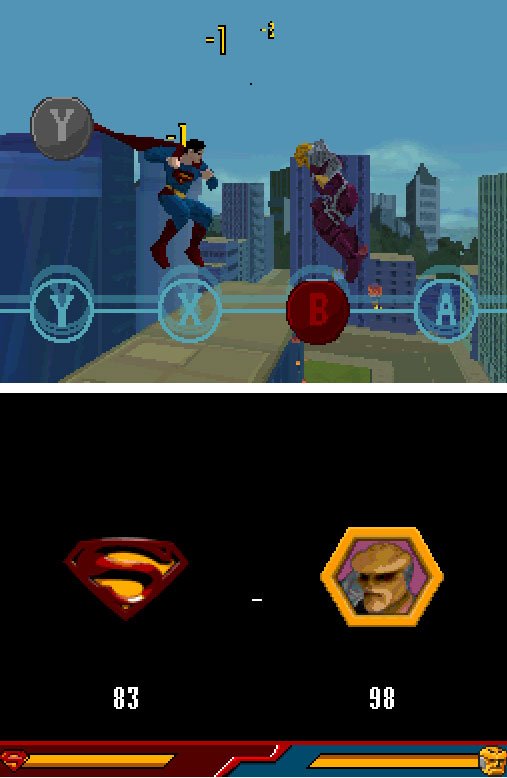 Pantallazo de Superman Returns: The Video Game para Nintendo DS