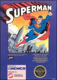 Caratula de Superman para Nintendo (NES)