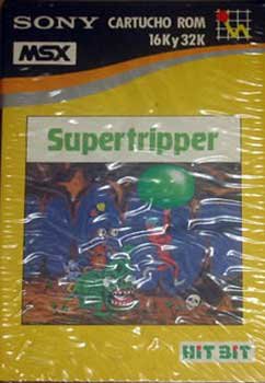 Caratula de Supertripper para MSX