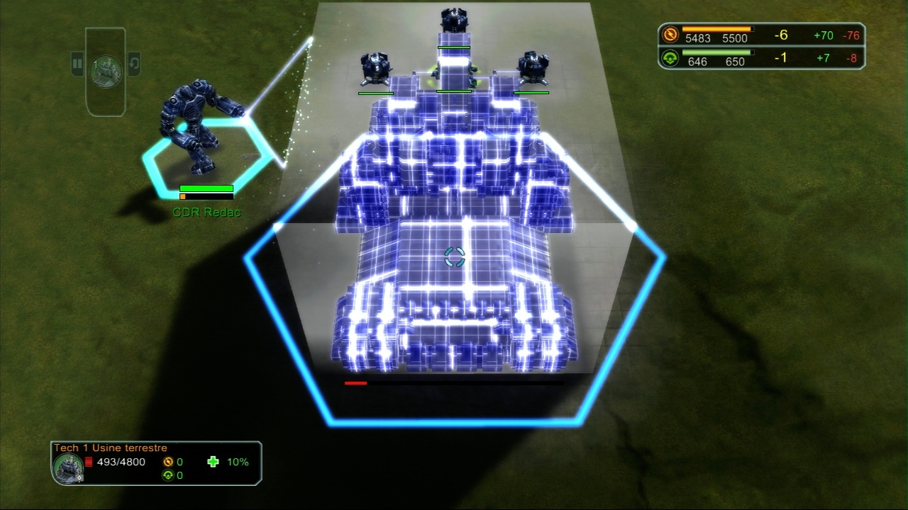 Pantallazo de Supreme Commander para Xbox 360